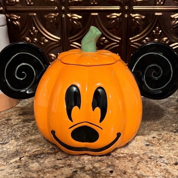 Kitchen Mickey Mouse Halloween Cookie Jar Poshmark